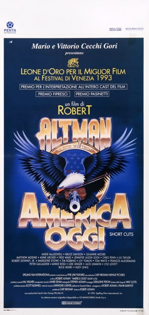 Short Cuts (1993) original movie poster for sale at Original Film Art - Vintage Movie Posters