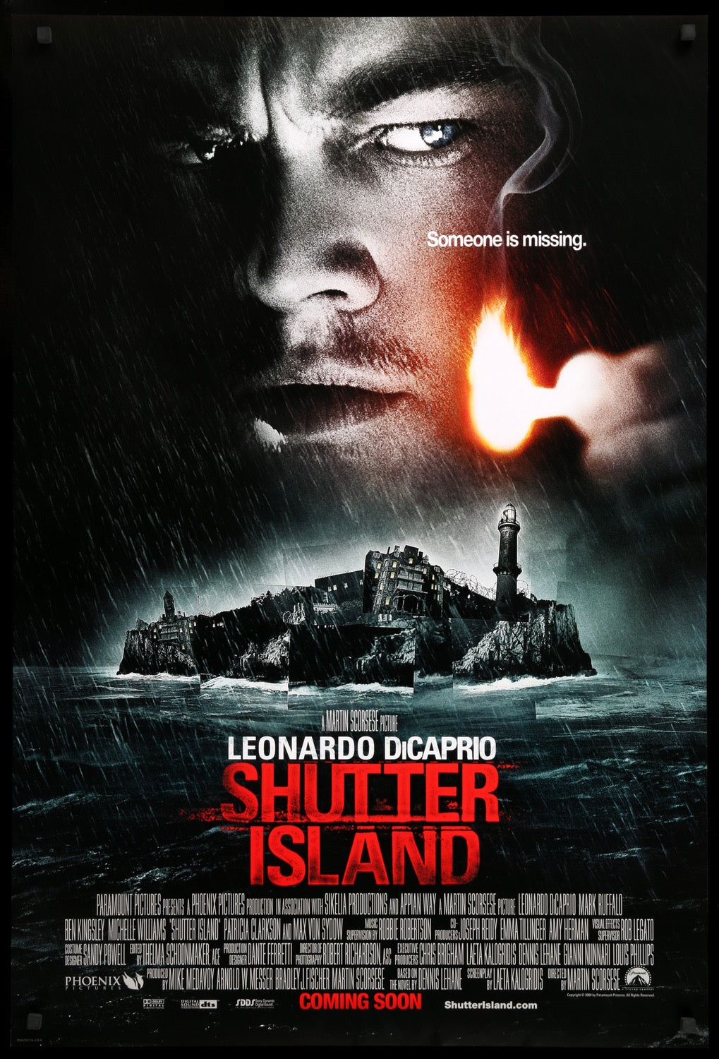 Shutter Island (2010) original movie poster for sale at Original Film Art - Vintage Movie Posters