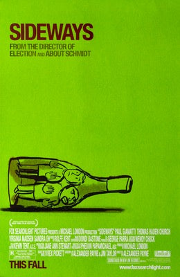 Sideways (2004) original movie poster for sale at Original Film Art - Vintage Movie Posters