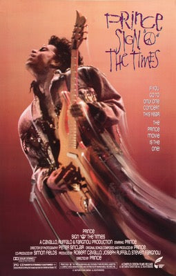 Sign 'o' the Times (1987) original movie poster for sale at Original Film Art - Vintage Movie Posters