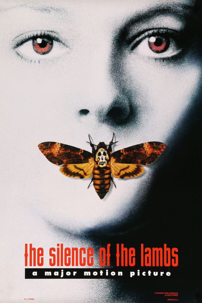 Silence of the Lambs (1991) original movie poster for sale at Original Film Art - Vintage Movie Posters