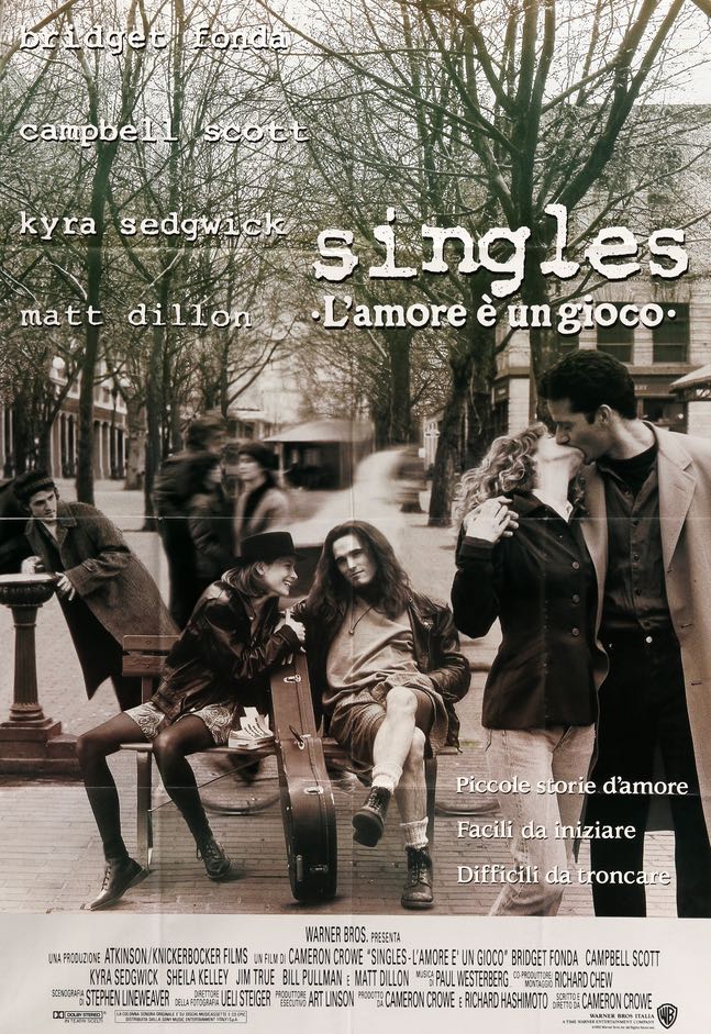 Singles (1992) original movie poster for sale at Original Film Art - Vintage Movie Posters