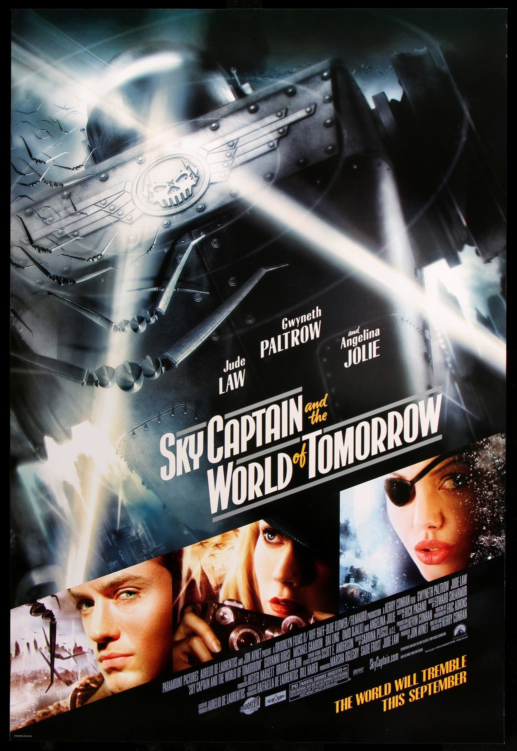 Sky Captain and the World of Tomorrow (2004) original movie poster for sale at Original Film Art - Vintage Movie Posters