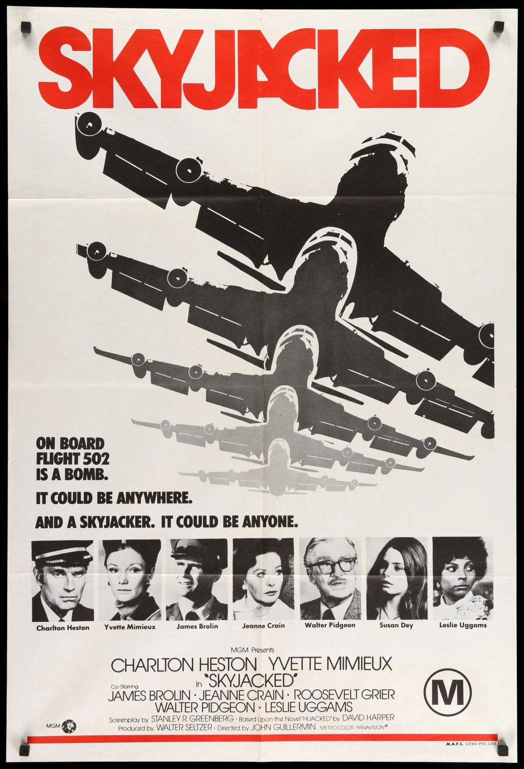 Skyjacked (1972) original movie poster for sale at Original Film Art - Vintage Movie Posters