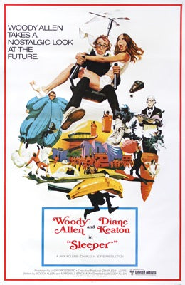 Sleeper (1973) original movie poster for sale at Original Film Art - Vintage Movie Posters