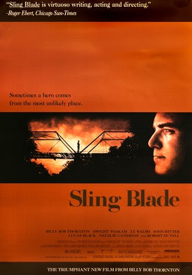 Sling Blade (1996) original movie poster for sale at Original Film Art - Vintage Movie Posters