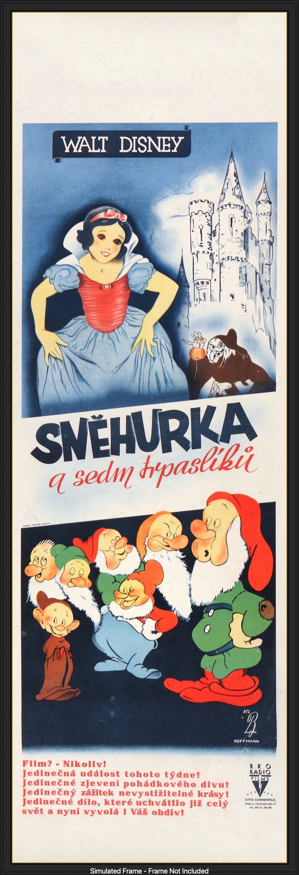 Snow White and the Seven Dwarfs (1937) original movie poster for sale at Original Film Art - Vintage Movie Posters