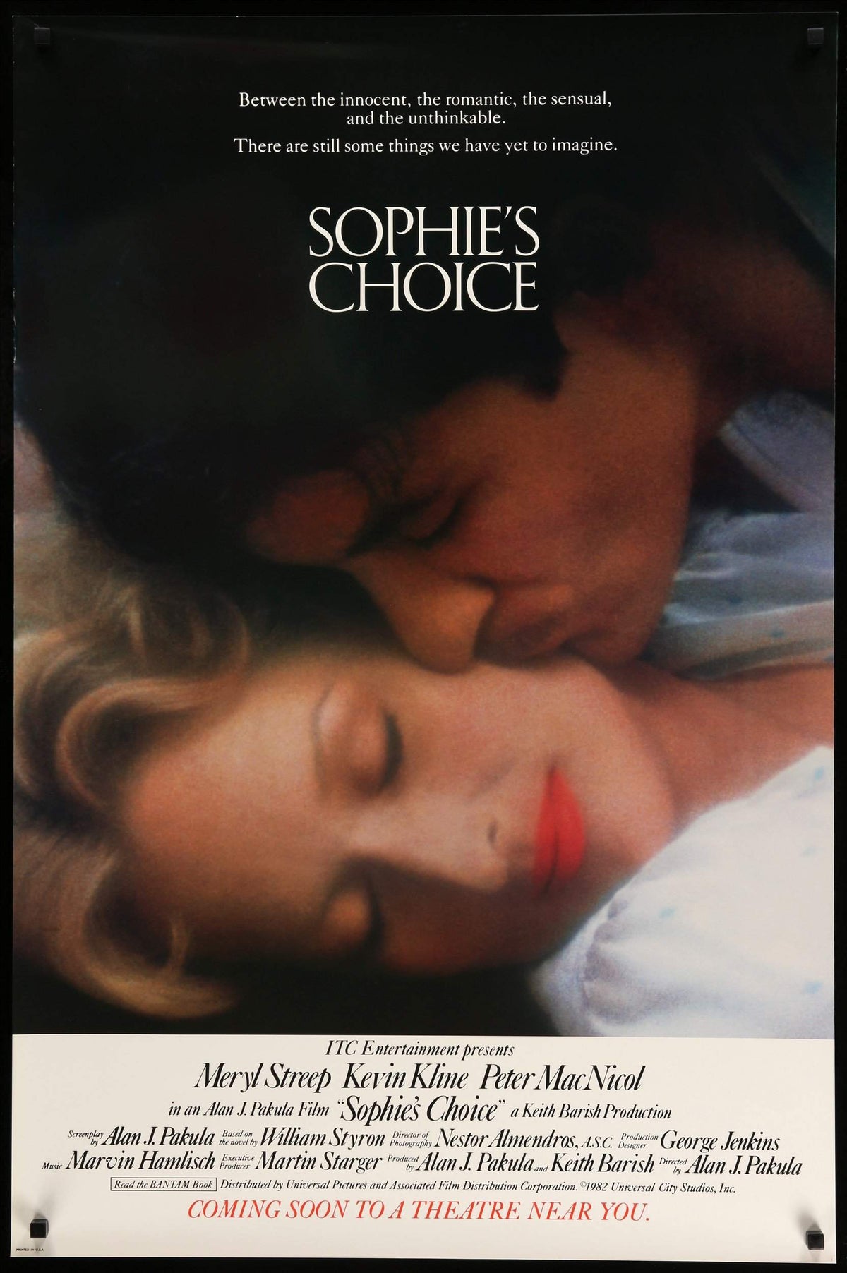 Sophie&#39;s Choice (1982) original movie poster for sale at Original Film Art - Vintage Movie Posters