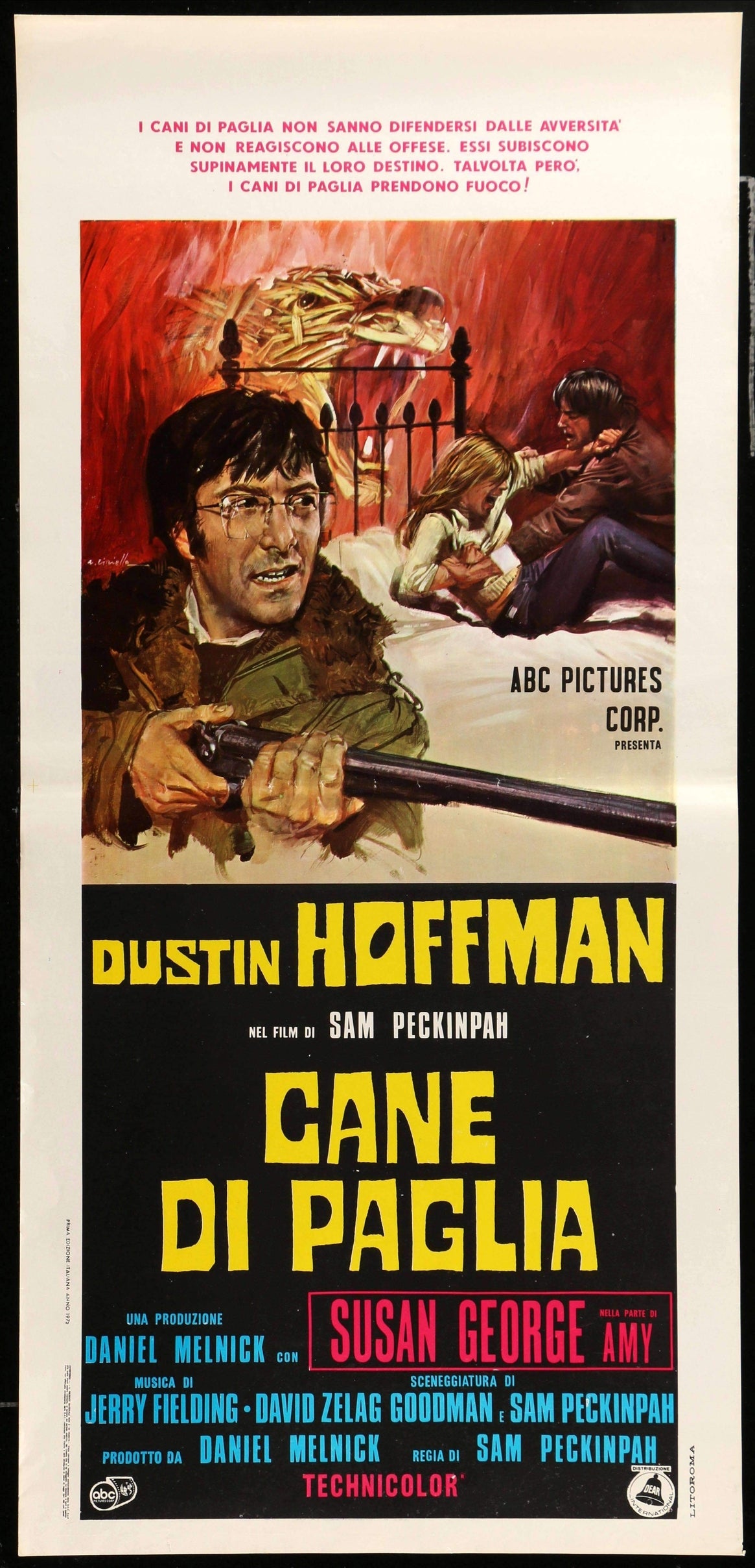 Straw Dogs (1971) original movie poster for sale at Original Film Art - Vintage Movie Posters