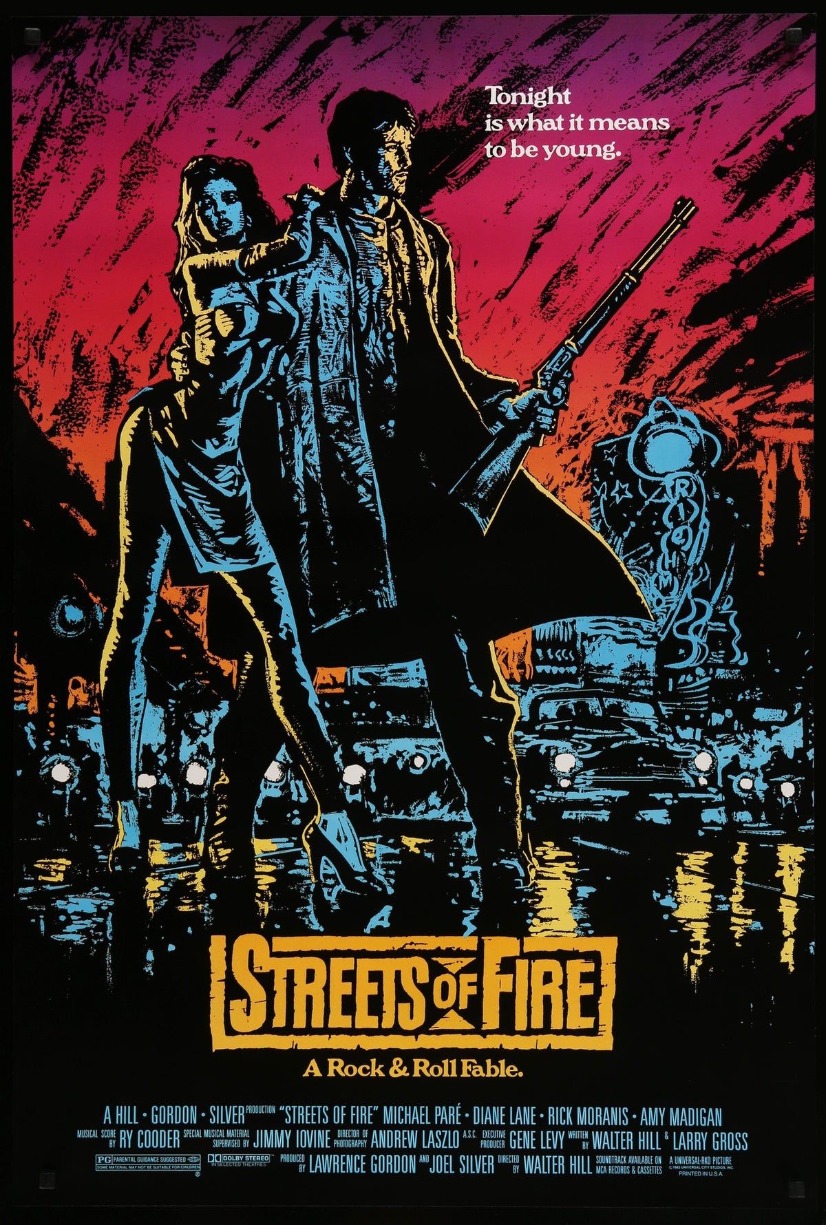 Streets of Fire (1984) original movie poster for sale at Original Film Art