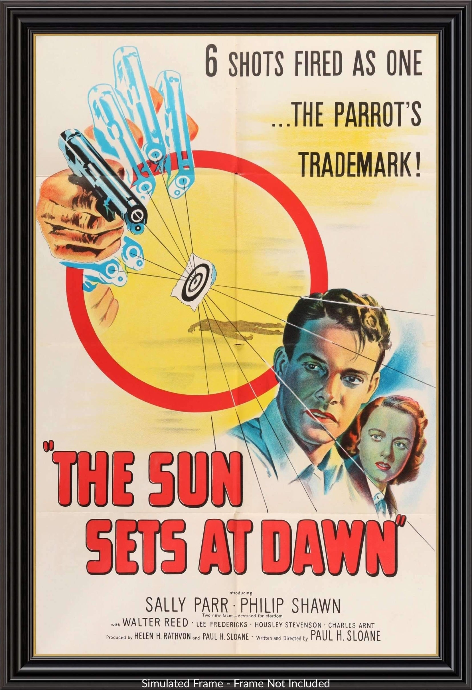 Sun Sets at Dawn (1950) original movie poster for sale at Original Film Art