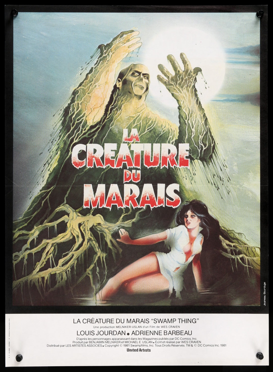 Swamp Thing (1982) original movie poster for sale at Original Film Art - Vintage Movie Posters