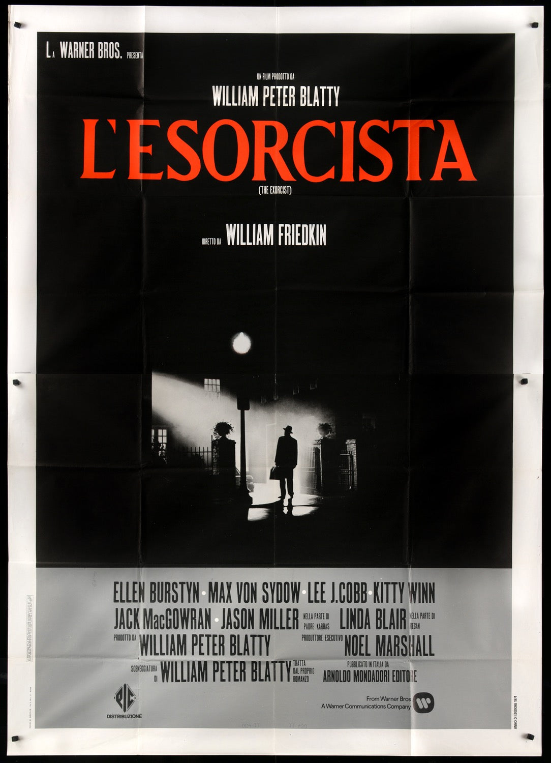 Exorcist (1974) original movie poster for sale at Original Film Art - Vintage Movie Posters