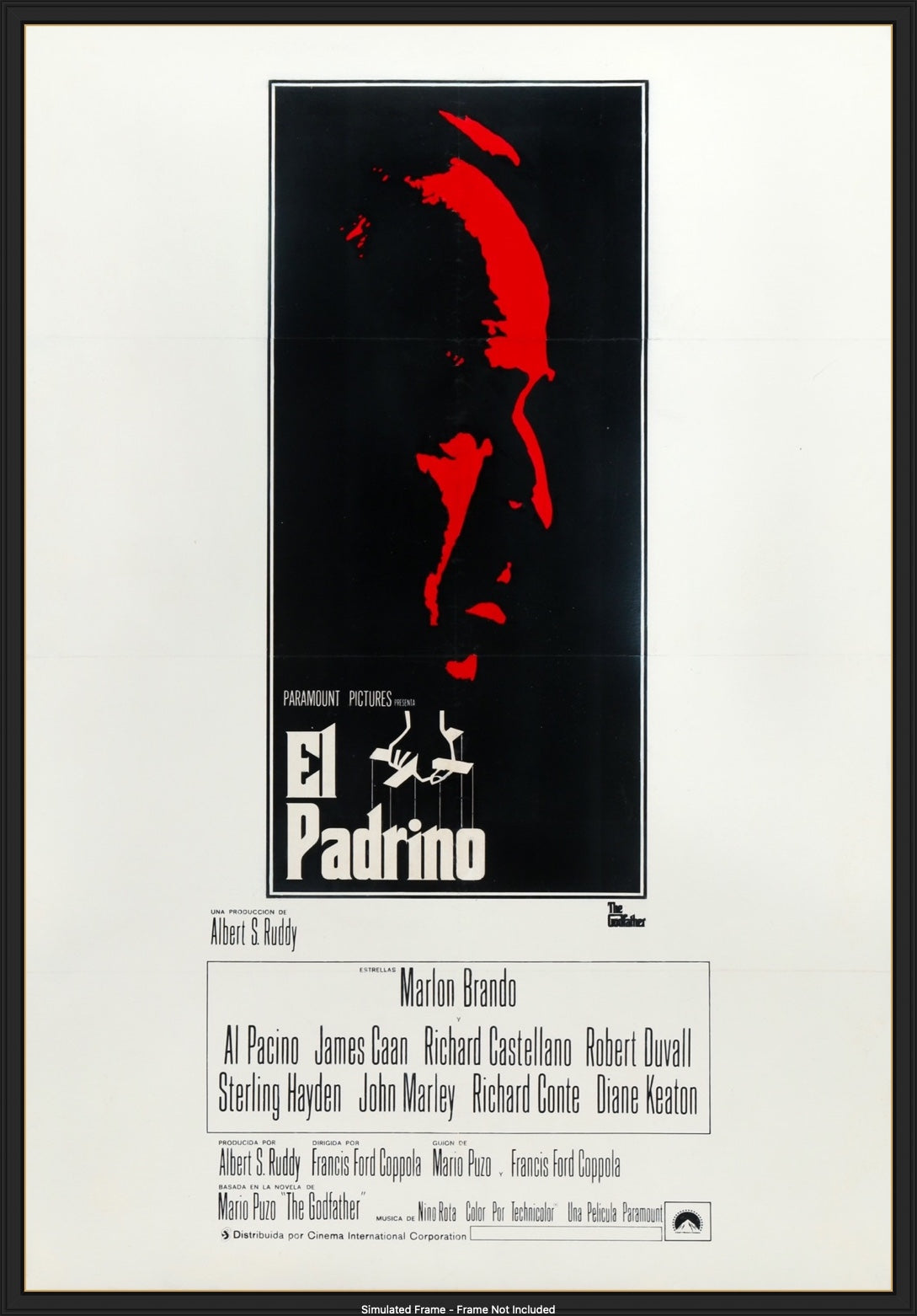 Godfather (1972) original movie poster for sale at Original Film Art - Vintage Movie Posters