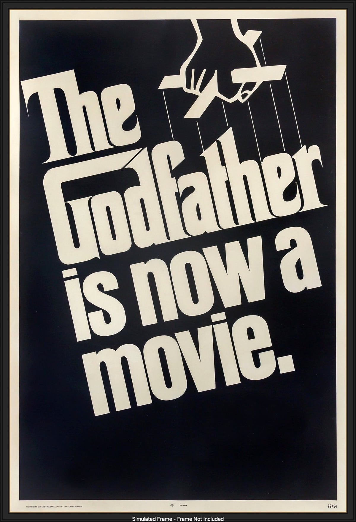 Godfather (1972) original movie poster for sale at Original Film Art - Vintage Movie Posters