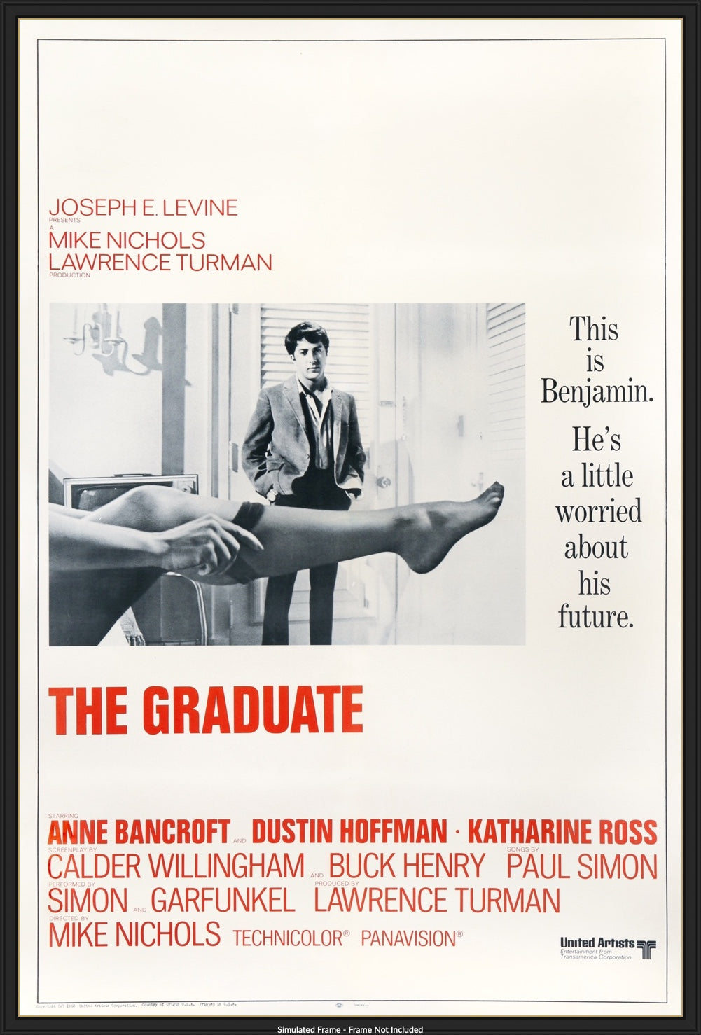 Graduate (1967) original movie poster for sale at Original Film Art