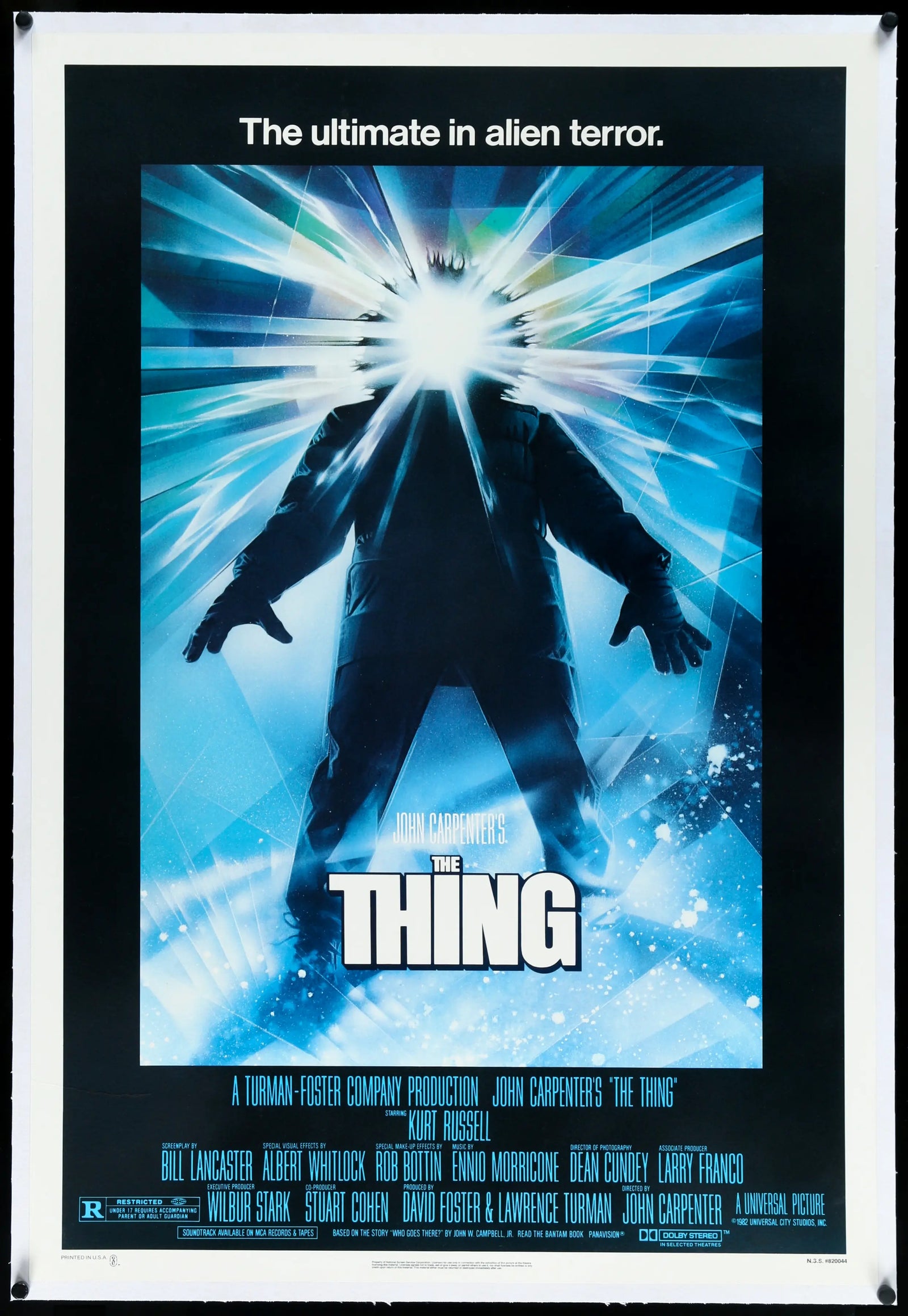 Thing (1982) original movie poster for sale at Original Film Art - Vintage Movie Posters