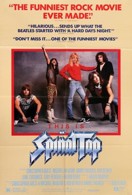 This is Spinal Tap (1984) original movie poster for sale at Original Film Art - Vintage Movie Posters