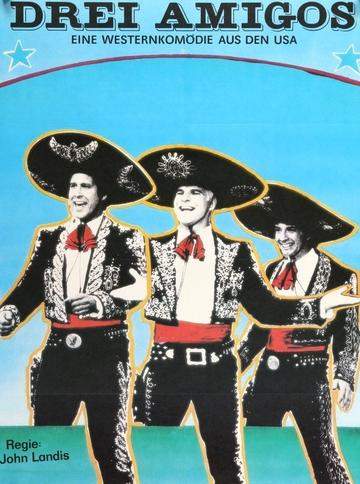 Three Amigos (1986) original movie poster for sale at Original Film Art - Vintage Movie Posters