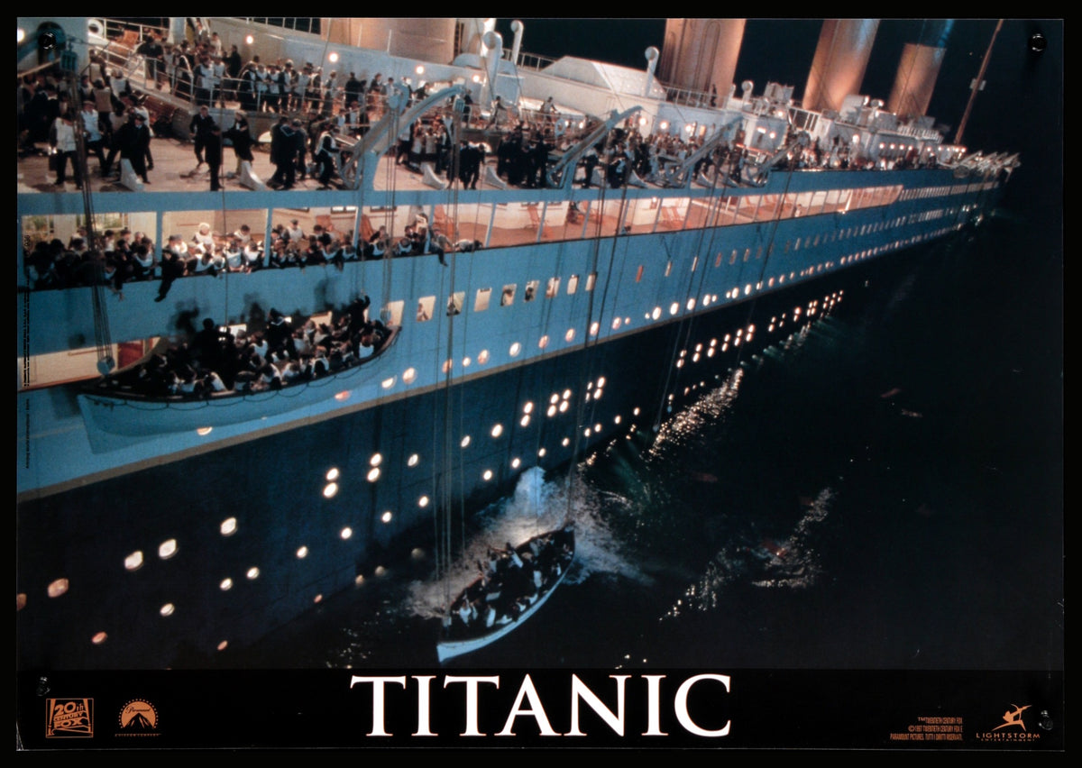 Titanic (1997) original movie poster for sale at Original Film Art