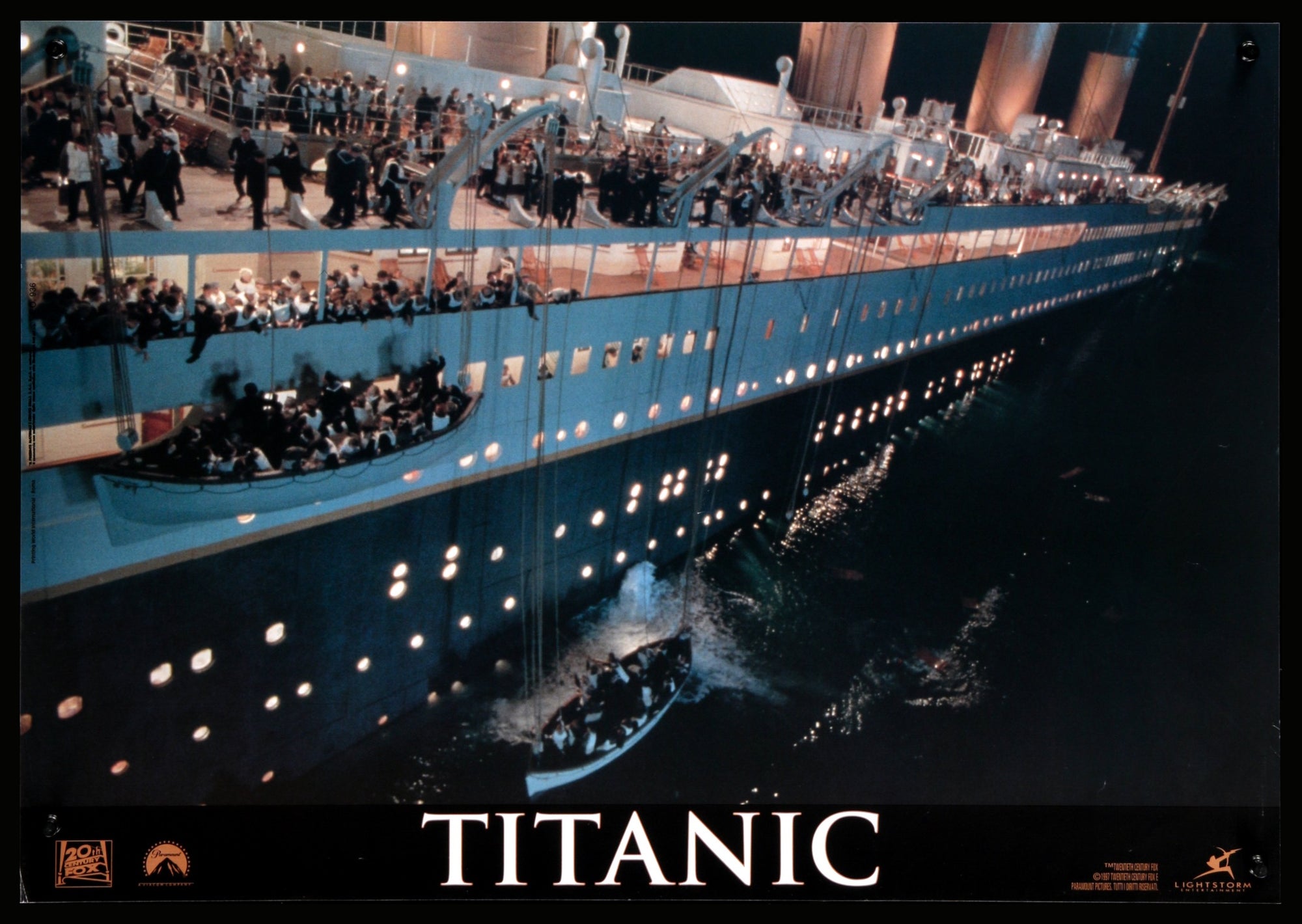 Titanic (1997) original movie poster for sale at Original Film Art