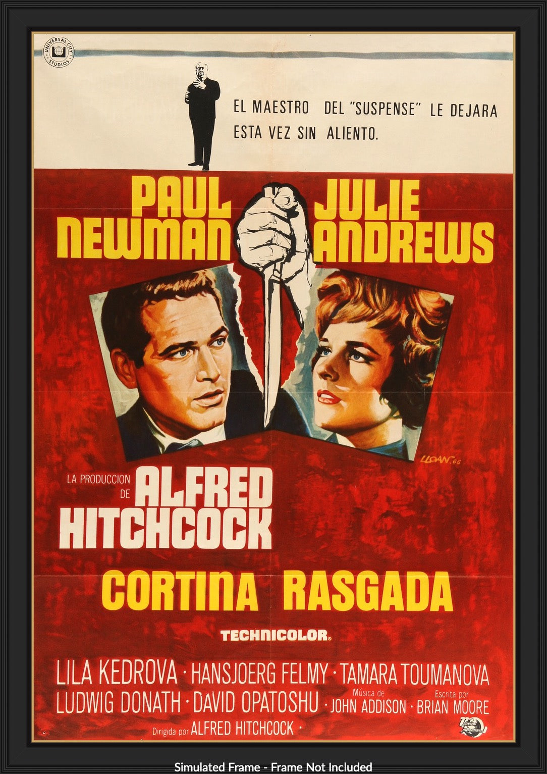 Torn Curtain (1966) original movie poster for sale at Original Film Art - Vintage Movie Posters