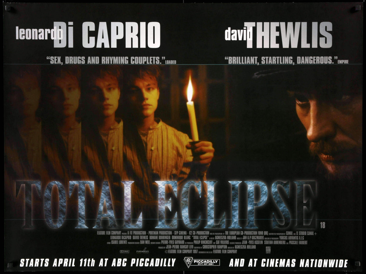 Total Eclipse (1995) original movie poster for sale at Original Film Art