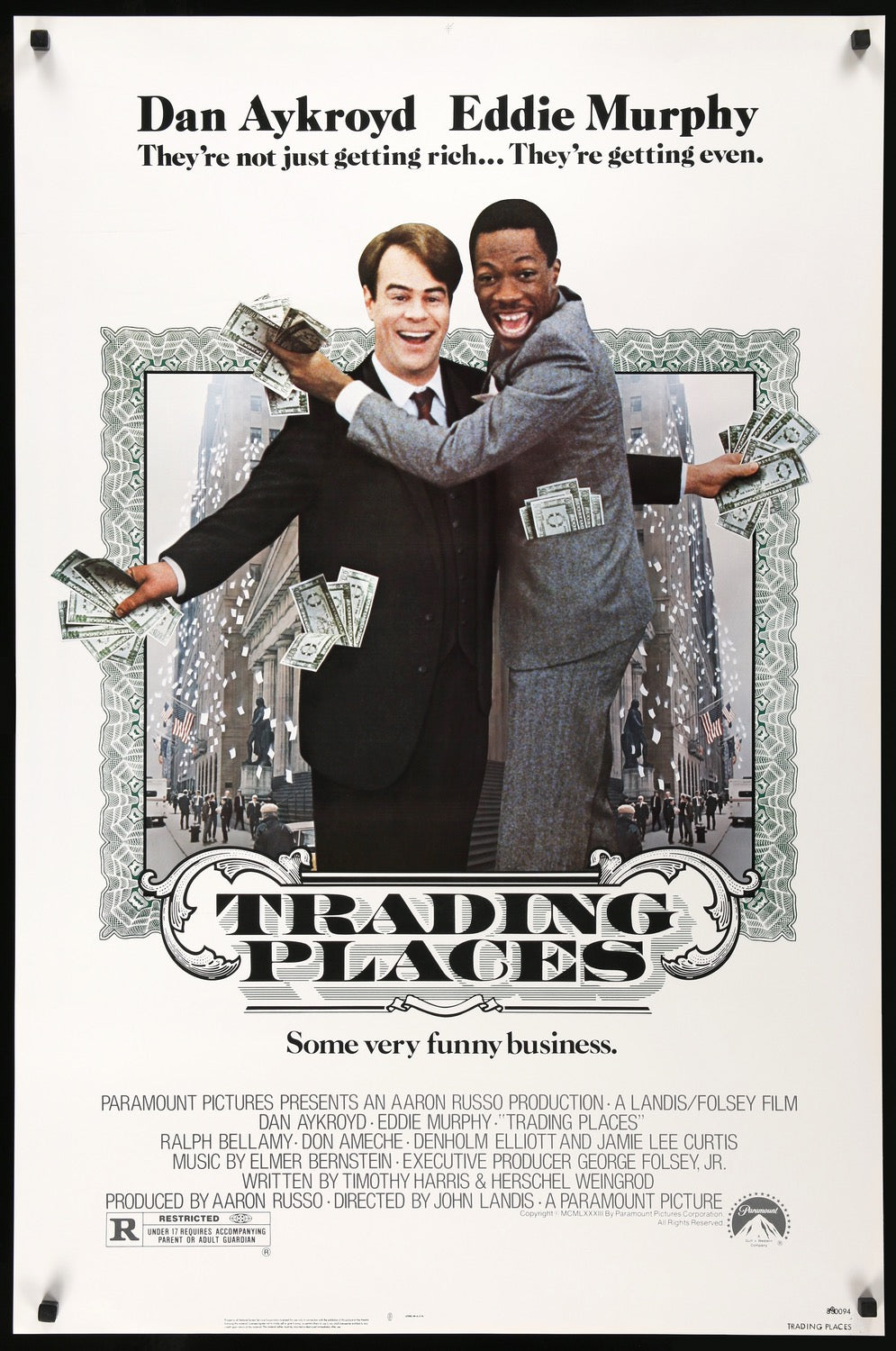 Trading Places (1983) original movie poster for sale at Original Film Art - Vintage Movie Posters