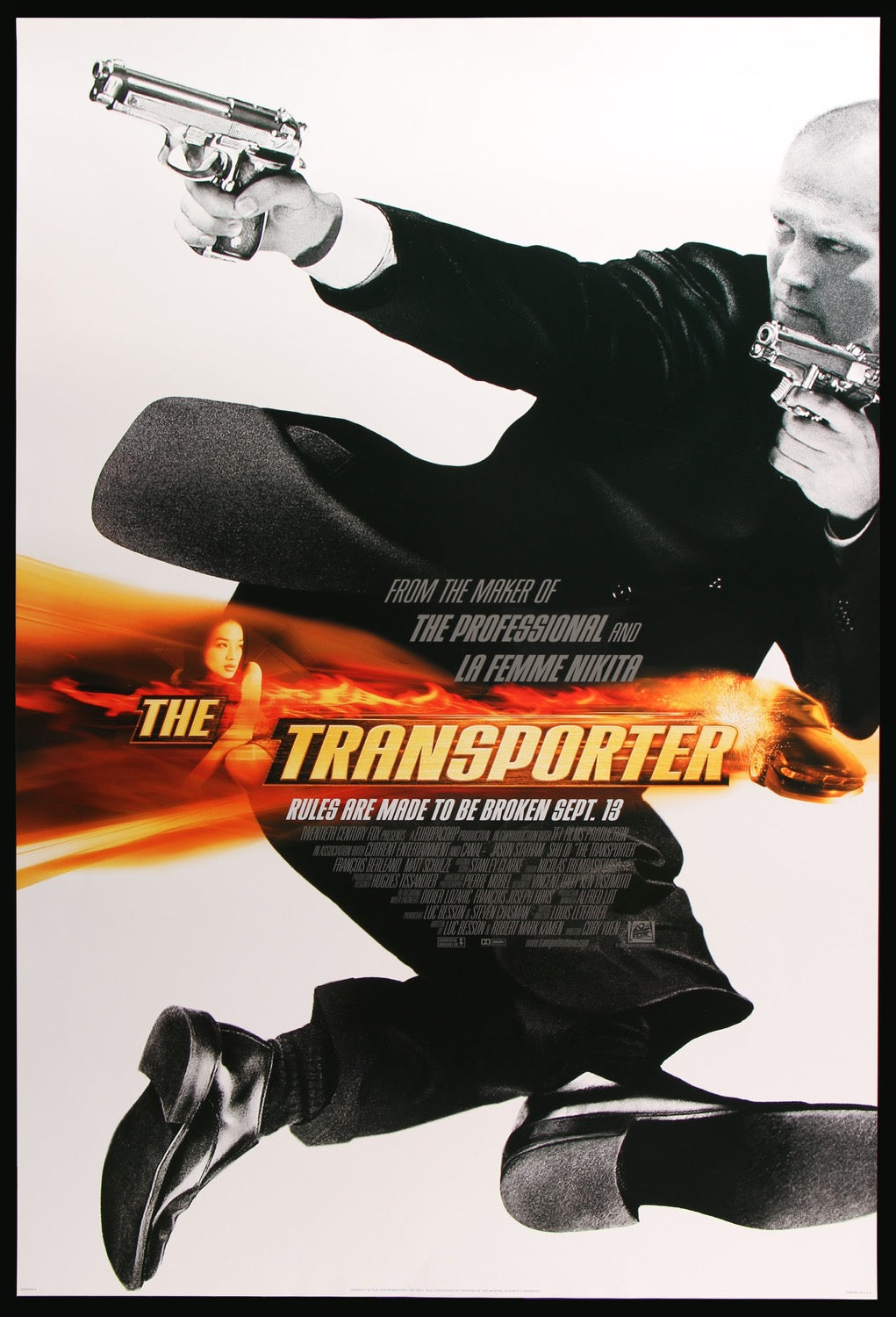 Transporter (2002) original movie poster for sale at Original Film Art - Vintage Movie Posters