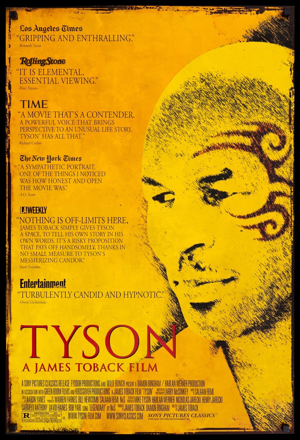 Tyson (2008) original movie poster for sale at Original Film Art