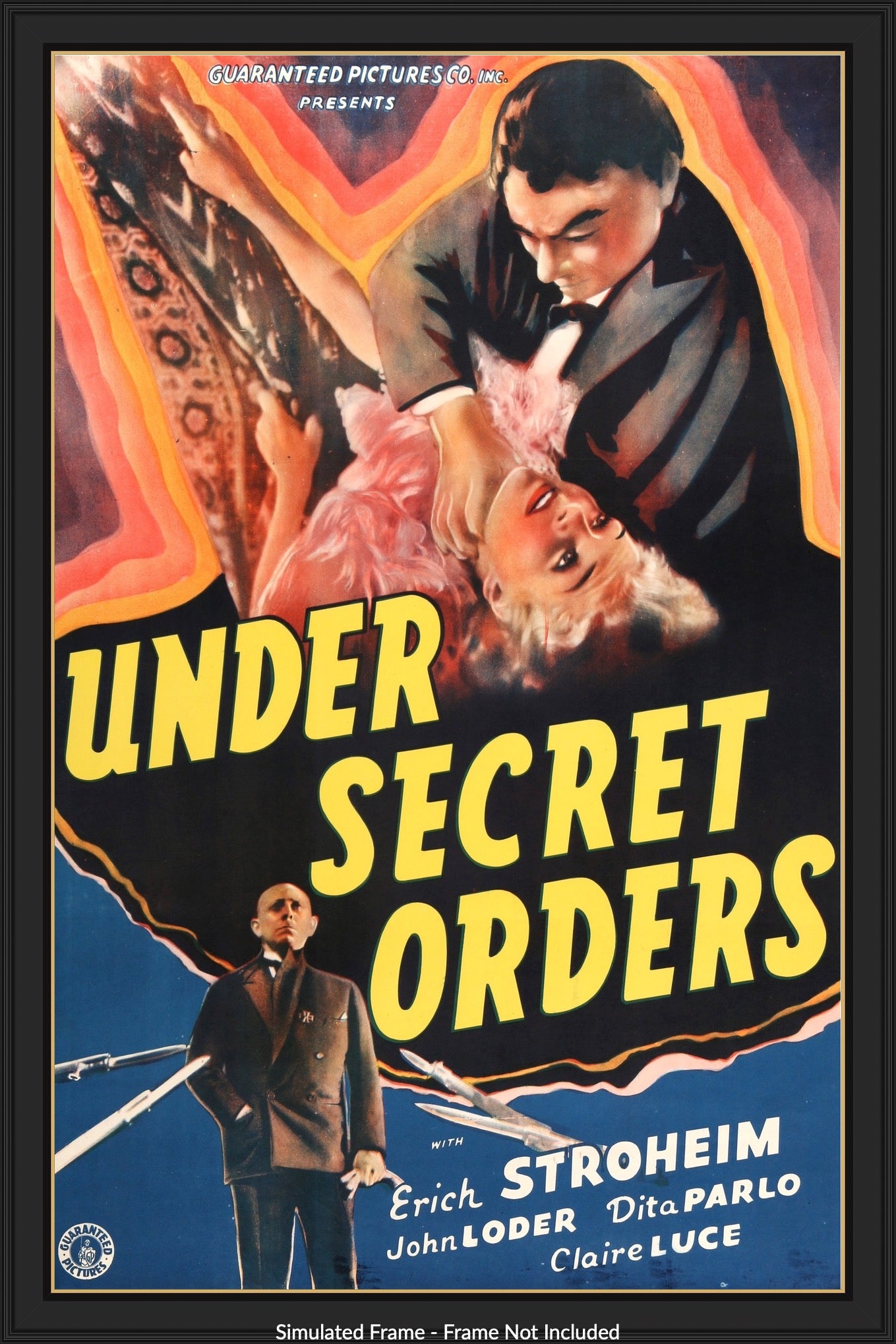 Under Secret Orders (1937) original movie poster for sale at Original Film Art - Vintage Movie Posters