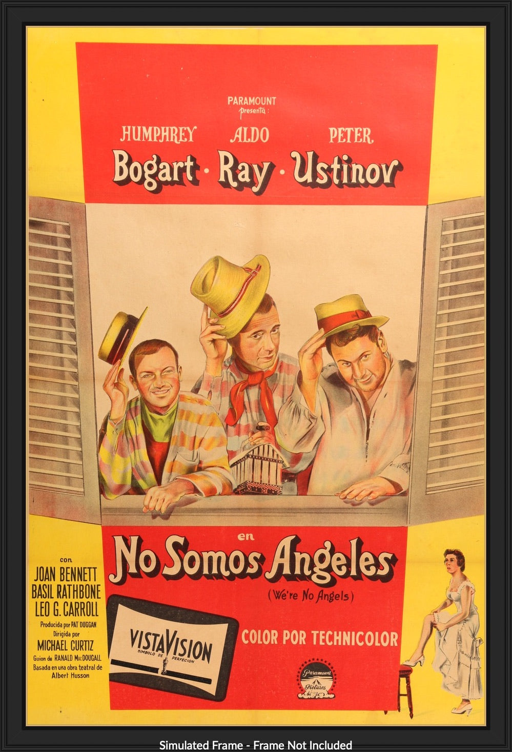 We're No Angels (1955) original movie poster for sale at Original Film Art - Vintage Movie Posters