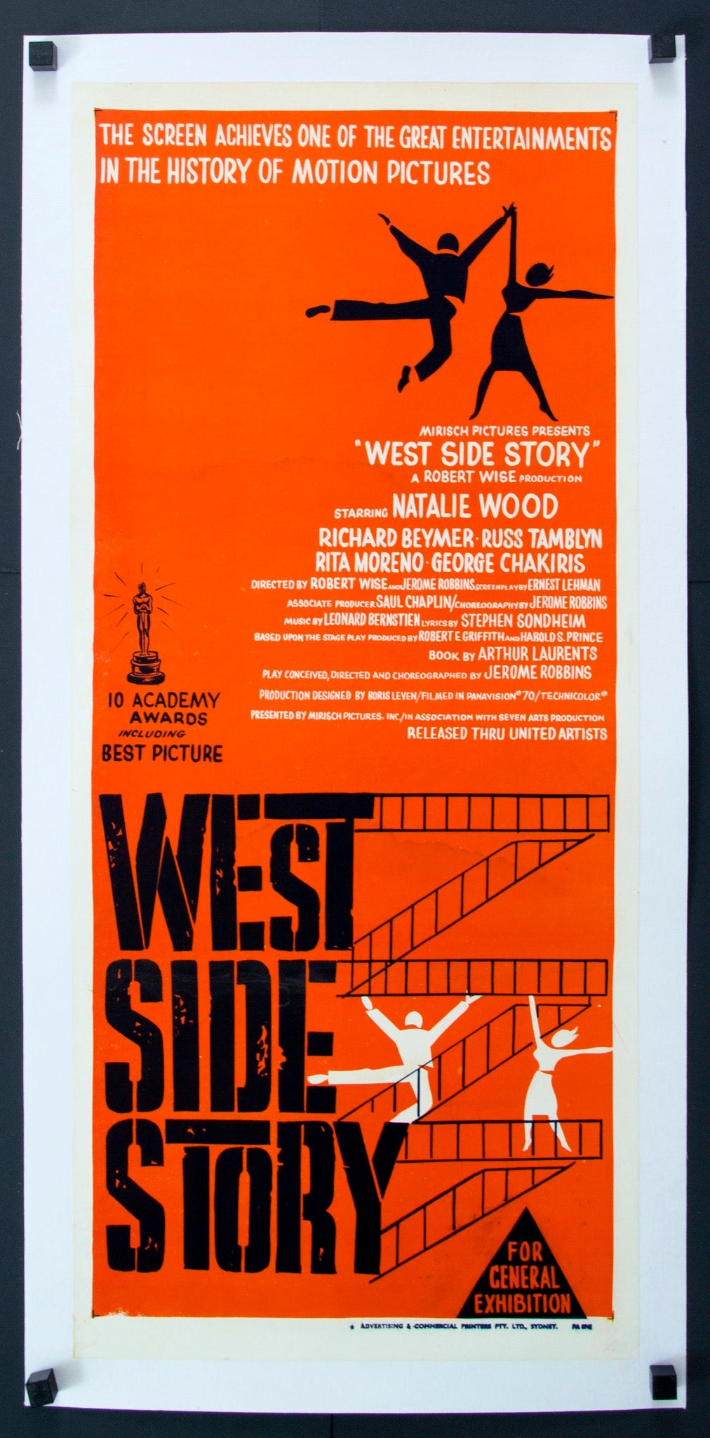 West Side Story (1961) original movie poster for sale at Original Film Art