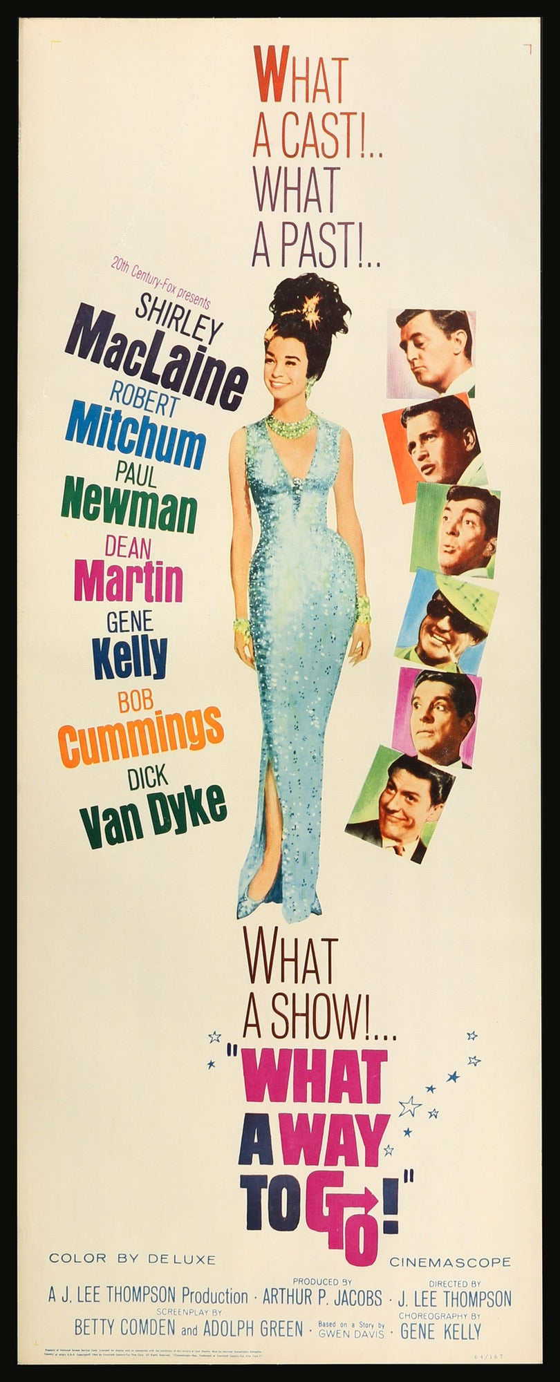 What a Way to Go (1964) original movie poster for sale at Original Film Art - Vintage Movie Posters