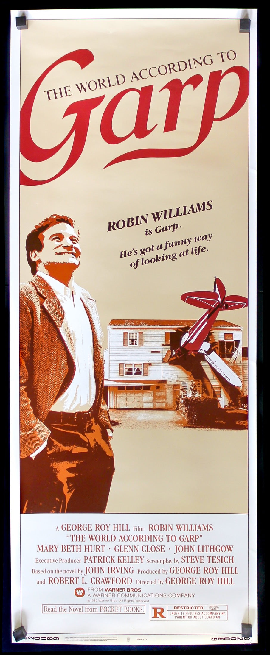 World According to Garp (1982) original movie poster for sale at Original Film Art - Vintage Movie Posters