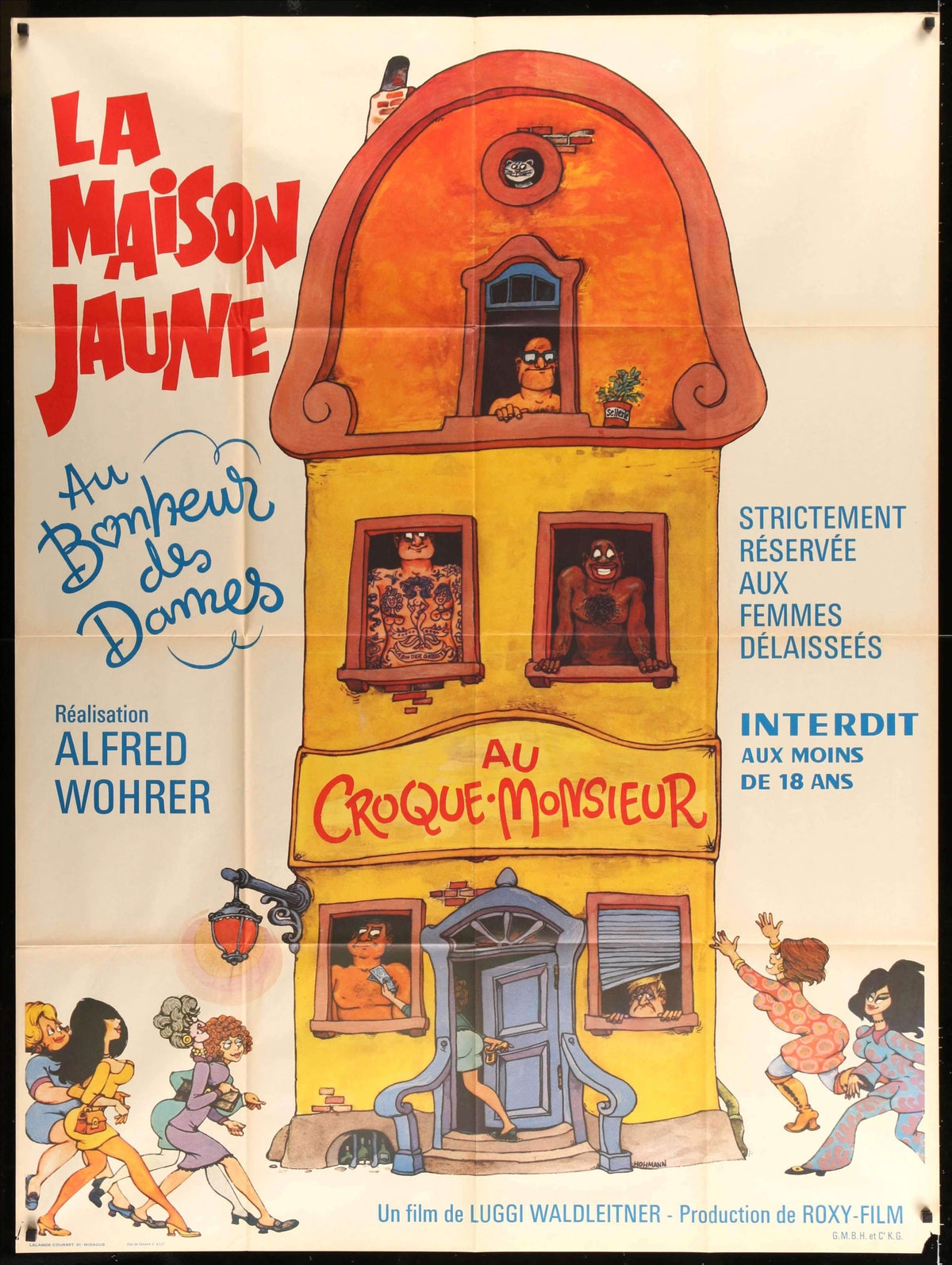 Yellow House on Pinnasberg (1970) original movie poster for sale at Original Film Art